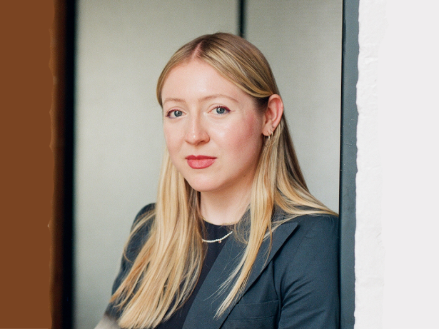 A headshot Camille Katona, the of the Canadian beauty company 1999.